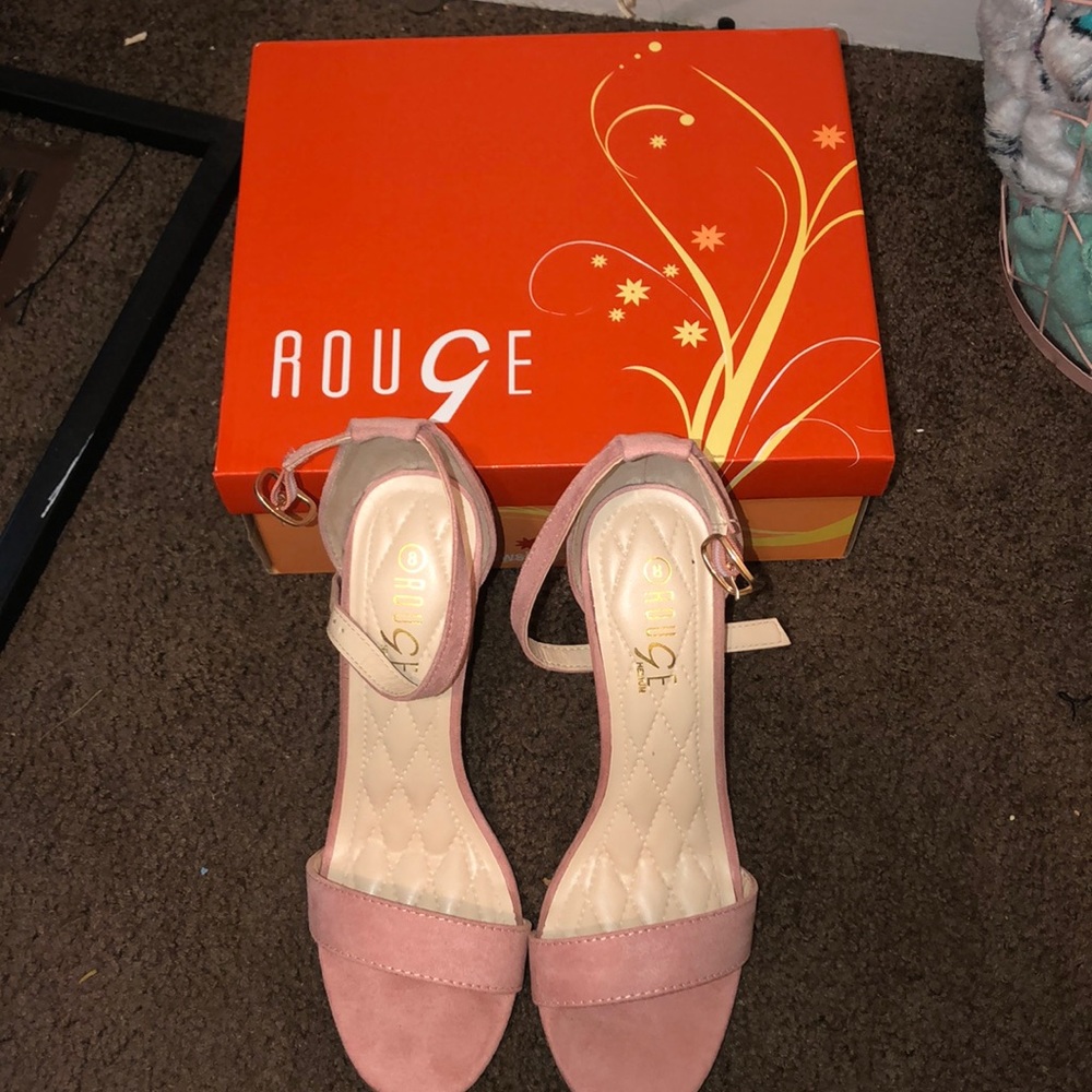 Pink heels